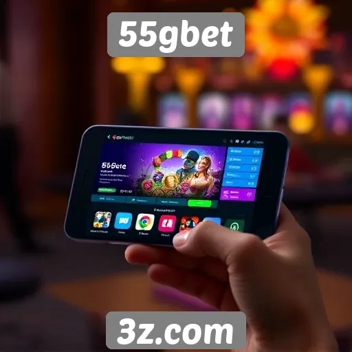 Acessibilidade do site 55gbet para dispositivos móveis