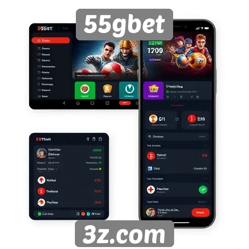 Análise da interface do usuário na 55gbet